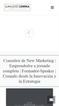 Mobile Screenshot of juanjosecorrea.com